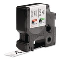 Labels | DYMO 18445 0.75 in. x 18 ft. Rhino Permanent Vinyl Industrial Label Tape - White/Black Print image number 2