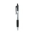 Office Jansan | Universal UNV15530 1 mm Comfort Grip Retractable Ballpoint Pens - Medium, Black (1 Dozen) image number 1