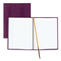 Notebooks & Pads | Blueline A10.95 10.75 in. x 8.5 in. Sheets Medium/College Rule 1-Subject Executive Notebook with Ribbon Bookmark - Grape Cover image number 0