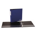 Office Jansan | Avery 04600 Economy 3 in. Capacity 11 in. x 8.5 in. 3-Ring Non-View Binder - Blue image number 3