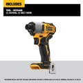 Impact Drivers | Factory Reconditioned Dewalt DCF840BR 20V MAX Lithium-Ion Brushless 1/4 in. Cordless Impact Driver (Tool Only) image number 9