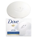 Cleaning & Janitorial Supplies | Dove 04090PK 3.17 oz. Beauty Bar - Light Scent, White (3/Pack) image number 4