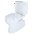 Fixtures | TOTO CST474CEFG#01 Vespin II Two-Piece Elongated 1.28 GPF Toilet (Cotton White) image number 2