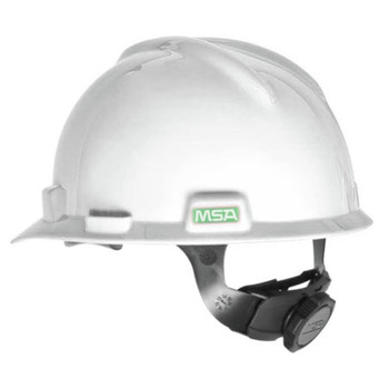 MSA 477482 V-Gard Slotted Cap with Fas-Trac III Suspension - White