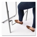 Office Furniture & Lighting | Safco 1223GR 27.75 in. x 19.75 in. x 29 in. to 43 in. AlphaBetter 2.0 Height-Adjustable Student Desk with Pendulum Bar and Book Box - Pebble Gray image number 2