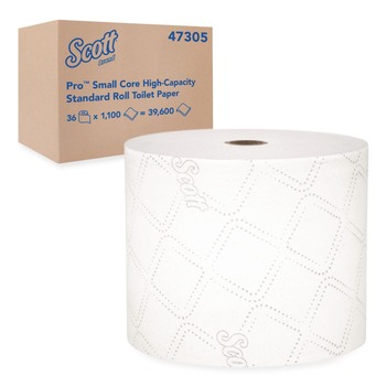 Scott 2-Ply Septic Safe Pro Small Core High Capacity/SRB Bath Tissue - White (36/Carton)