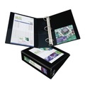 Office Jansan | Avery 68037 11 in. x 8.5 in. 3 in. Capacity 3 Rings Framed View Heavy-Duty Binders - Black image number 0