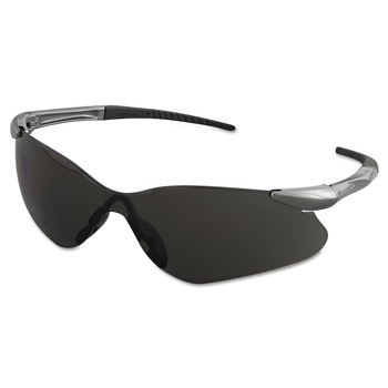 Ansell Nemesis VL Safety Glasses - Gunmetal Frame, Smoke Uncoated Lens