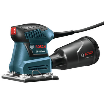 SANDERS AND POLISHERS | Factory Reconditioned Bosch GSS20-40-RT 2.0 Amp 1/4-Sheet Orbital Finishing Sander