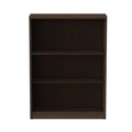  | Alera ALEVA634432ES 31.75 in. x 14 in. x 39.38 in. Valencia Series 3-Shelf Bookcase - Espresso image number 2