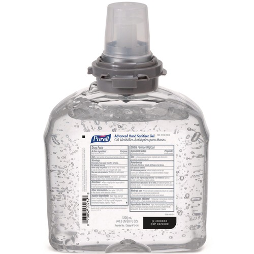 Hand Sanitizers | PURELL 5456-04 1200 mL Advanced TFX Refill Instant Gel Hand Sanitizer image number 0