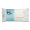 Cleaning & Janitorial Supplies | Diversified Hospitality Solutions H2O20MB150 H2O Therapy 1.1 oz Soaps - White Tea and Lemongrass (400/Carton) image number 1
