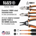 Hand Tool Sets | Klein Tools 94130 5-Piece 1000V Insulated Tool Kit image number 7