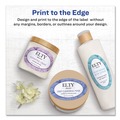 Office Jansan | Avery 22804 1.5 in. x 2.5 in. Oval Labels with Sure Feed and Easy Peel - Glossy White (180/Pack) image number 3