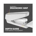 Office Jansan | Fellowes Mfg Co. 5011601 LX850 25-Sheet Capacity EasyPress Full Strip Stapler - White image number 5