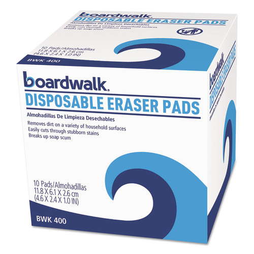  | Boardwalk 600BX 10/Box Disposable Eraser Pads image number 0
