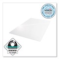  | Floortex PF119225EV Cleartex Advantagemat 48 in. x 36 in. Phthalate Free PVC Chair Mat for Low Pile Carpet - Clear image number 1