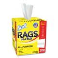 New Year New Savings! Save $25 off $150 | Scott 75260 12 in. x 9 in. POP-UP Rags in a Box - White (200/Box) image number 0