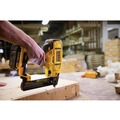 Crown Staplers | Factory Reconditioned Dewalt DCN681D1R 20V MAX Cordless Lithium-Ion 18 Gauge Narrow Crown Stapler Kit image number 16