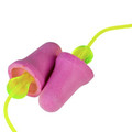 Ear Plugs | 3M P2001 No-Touch 29 dB NRR Corded Push-to-Fit Single-Use Earplugs - Purple/Yellow (100/Box) image number 2