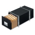  | Bankers Box 00511 Steel Frame Staxonsteel Storage Box Drawer - Letter, Black (6/Carton) image number 0