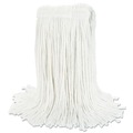 Boardwalk BWK2024RCT No. 24 Cut-End Rayon Wet Mop Head - White (12/Carton) image number 1