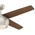 Ceiling Fans | Casablanca 59333 54 in. Valby Matte Nickel Ceiling Fan with Light and Wall Control image number 4