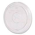 Labor Day Sale! Save $30 off $199! | Fabri-Kal 000000000009509111 Greenware Plastic Cold Drink Lids, Fits 9 oz Old-Fashioned Cups/12 oz Squat Cups/20 oz Cups - Clear (1000/Carton) image number 2