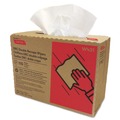 Paper Towels and Napkins | Cascades PRO W431 9.25 in. x 12.5 in. Tuff-Job Double Recrepe Wipers - White (12/Carton) image number 0