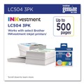 Ink & Toner | Brother LC5043PKS INKvestment 500 Page-Yield Ink - Cyan/Magenta/Yellow (3/Pack) image number 2