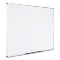  | MasterVision MA0207170 18 in. x 24 in. Value Lacquered Steel Magnetic Dry Erase Board - White Surface, Silver Aluminum Frame image number 1