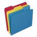 Office Jansan | Pendaflex 16157EE 1/5-Cut Exterior Hanging File Folder 1/3-Cut File Folder Letter Size Combo Filing Kit (24/Box) image number 2