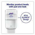 Labor Day Sale! Save $30 off $199! | PURELL 7720-01 ES8 5.25 in. x 8.56 in. x 12.13 in. 1,200 mL Touch Free Hand Sanitizer Dispenser - White (1/Carton) image number 6