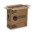 Labor Day Sale! Save $30 off $199! | Dixie D9542B 10 oz. - 20 oz. Cups Drink-Thru Plastic Lids - Black (1000/Carton) image number 3