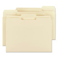 Office Jansan | Smead 10330 1/3-Cut Tabs Assorted Letter Size 0.75 in. Expansion File Folders - Manila (100/Box) image number 3