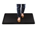 Cleaning & Janitorial Supplies | Floortex FCA32039BM AFS-TEX 3000 20 in. x 39 in. Anti-Fatigue Mat - Midnight Black image number 3