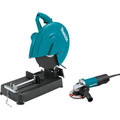 Chop Saws | Makita LW1401X2 14 in. Cut-Off Saw with 4-1/2 in. Paddle Switch Angle Grinder image number 0