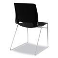 Office Desks & Workstations | HON HMS1.N.ON.Y Between Seated-Height X-Base with 30 in. Diameter Between Round Table Top and Motivate High-Density Stacking Chair Bundle (4 Chairs/Carton) image number 11