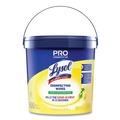 Cleaning & Janitorial Supplies | LYSOL Brand 19200-99856 6 in. x 8 in. 1-Ply Professional Disinfecting Wipe Bucket - Lemon and Lime Blossom White image number 0