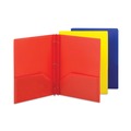 Office & Office Supplies | Smead 87746 11 x 8.5 Poly Two-Pocket Folder with Fasteners - Assorted (6/Pack) image number 2