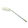 Office Jansan | Rubbermaid Commercial FGT12000GY00 51 in. Extension Handle HiDuster Dusting Tool with Angled Launderable Head image number 1