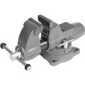 Vises | Wilton 28825 C-0 Combination Pipe and Bench 3-1/2 in. Jaw Round Channel Vise with Swivel Base image number 1