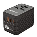 Office Electronics & Batteries | Verbatim 32120 UTA-05 Gan III 2-USB-A/2-USB-C/Quick Charge 4plus Universal Travel Adapter image number 2
