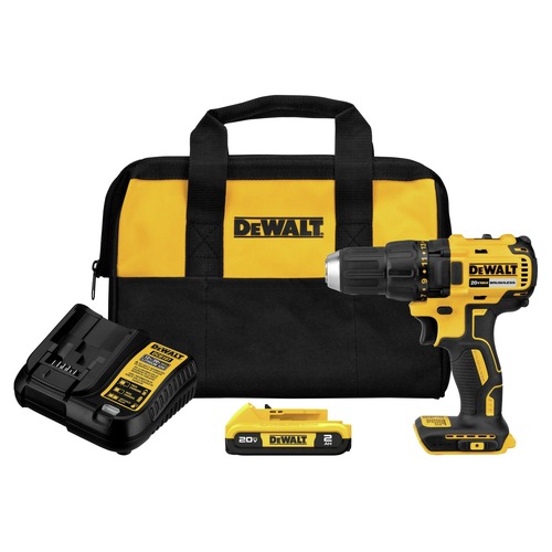 Drill Drivers | Factory Reconditioned Dewalt DCD777D1R 20V MAX XTREME Lithium-Ion Brushless 1/2 in. Cordless Drill Driver Kit image number 0