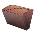 Office Jansan | Smead 70430 21 Pockets A - Z Open Expanding File - Legal, Redrope Printed image number 2