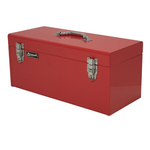 Tool Chests | Homak RD00120920 20 in. High Tool Box with Metal Tray - Red/Black image number 0