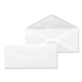 Universal UNV35210 4.13 in. x 9.5 in. Gummed Closure Square Flap Business Envelopes - White (500/Box) image number 0