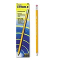Pencils | Dixon X12886 Oriole HB (No. 2) Presharpened Pencils - Black Lead/Yellow Barrel (1-Dozen) image number 1