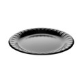 Labor Day Sale! Save $30 off $199! | Pactiv Corp. YTKB00090000 9 in. Placesetter Deluxe Laminated Foam Dinnerware Plate - Black (500/Carton) image number 0