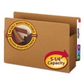 Office Jansan | Smead 74790 5.25 in. Expansion Heavy-Duty Redrope End Tab TUFF Pockets - Legal Size, Redrope (10/Box) image number 4